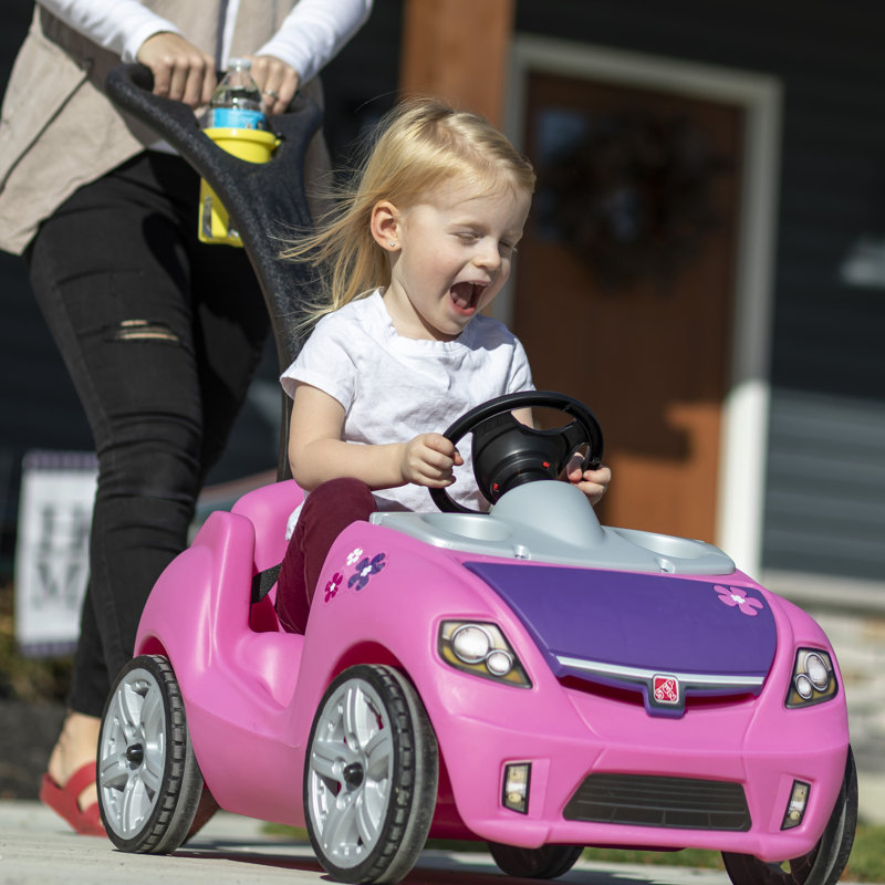 【ちゃーぼう2足セット】ディーゼルExpo-zip&コンバースピンクmid Step2 Whisper Ride II Toddler Push Car and Kids Riding Toys